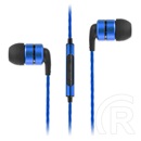 Sound Magic E80C mikrofonos fülhallgató (kék)