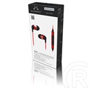Sound Magic E80C mikrofonos fülhallgató (piros)
