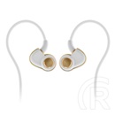 Sound Magic PL30+C mikrofonos fülhallgató (fehér-arany)