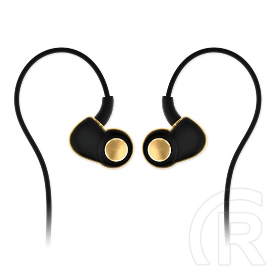 Sound Magic PL30+C mikrofonos fülhallgató (fekete-arany)