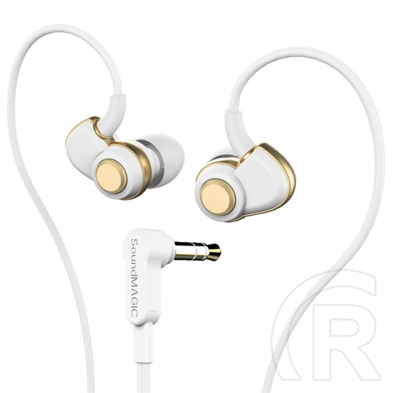Sound Magic PL30+ fülhallgató (fehér-arany)