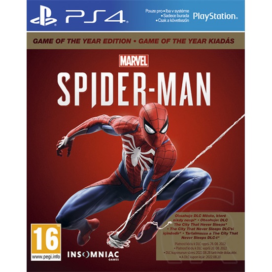 Spider-Man Game of the Year (PS4)