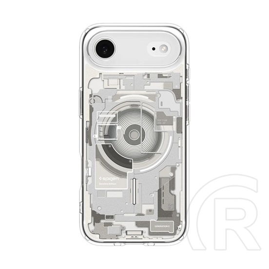 Spidercase Apple iPhone Air ultra hybrid zero one műanyag védő (ütésállóság, légpárnás keret, magsafe) titánszürke