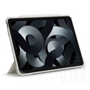 Spigen Apple Ipad Air 13 (2024) air skin pro tok, eco bőr hatású (aktív flip, trifold, asztali tartó, ceruza tartó) krém