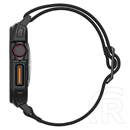 Spigen Apple Watch Series 10 42mm lite fit pro pótszíj (egyedi méret, textil, ütésállóság + szilikon keret) fekete