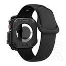 Spigen Apple Watch Series 10 46mm rugged armor műanyag óra keret (ütésállóság) fekete
