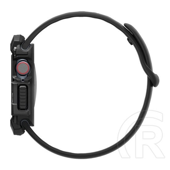 Spigen Apple Watch Series 10 46mm rugged armor műanyag óra keret (ütésállóság) fekete
