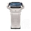 Spigen Apple Watch Series 10 46mm rugged armor pro pótszíj (egyedi méret, szilikon, ütésállóság + szilikon keret) bézs