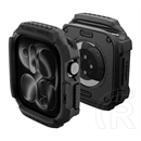 Spigen Apple Watch Series 12 42mm rugged armor műanyag óra keret (ütésállóság) fekete