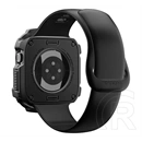 Spigen Apple Watch Series 12 42mm rugged armor műanyag óra keret (ütésállóság) fekete
