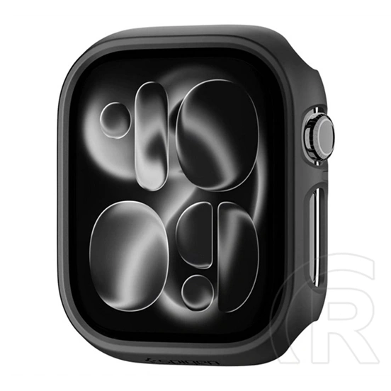 Spigen Apple Watch Series 12 42mm thin fit műanyag óra keret (ütésállóság) fekete
