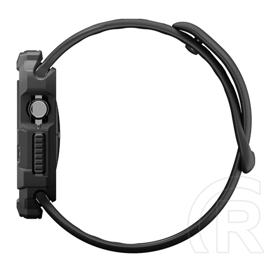 Spigen Apple Watch Series 12 46mm rugged armor műanyag óra keret (ütésállóság) fekete