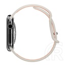 Spigen Apple Watch Series 5 40mm  nano pop pótszíj (egyedi méret, kicsi, matt, szilikon) bézs