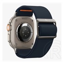 Spigen Apple Watch Series 9 45mm fit lite ultra pótszíj (egyedi méret, textil, állítható) sötétkék