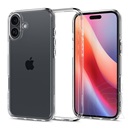 Spigen Apple iPhone 16 Plus crystal hybrid szilikon telefonvédő (ütésállóság, műanyag keret) átlátszó