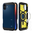 Spigen Apple iPhone 16 Plus tough armor mag műanyag telefonvédő (ütésállóság, magsafe) sötétkék