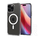 Spigen Apple iPhone 16 Pro Max crystal hybrid szilikon telefonvédő (ütésállóság, műanyag keret, magsafe) átlátszó