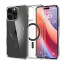 Spigen Apple iPhone 16 Pro Max ultra hybrid mag műanyag telefonvédő (ütésállóság, légpárnás keret, magsafe) sötétszürke