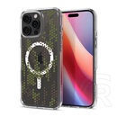 Spigen Apple iPhone 16 Pro Max ultra hybrid mag műanyag védő (ütésálló, légpárnás keret, terep minta, magsafe) átlátszó