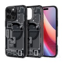 Spigen Apple iPhone 16 Pro Max ultra hybrid zero one műanyag telefonvédő (ütésállóság, légpárnás keret, magsafe) fekete
