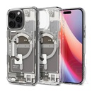 Spigen Apple iPhone 16 Pro Max ultra hybrid zero one műanyag telefonvédő (ütésállóság, légpárnás keret, magsafe) titán