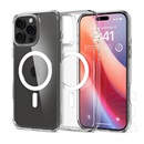 Spigen Apple iPhone 16 Pro ultra hybrid mag műanyag telefonvédő (ütésállóság, légpárnás keret, magsafe) fehér