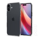 Spigen Apple iPhone 16 crystal flex szilikon telefonvédő (ütésállóság, légpárnás sarok) átlátszó
