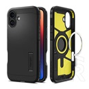 Spigen Apple iPhone 16 tough armor mag műanyag telefonvédő (ütésállóság, magsafe) fekete