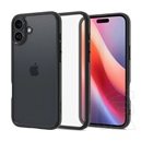 Spigen Apple iPhone 16 ultra hybrid műanyag telefonvédő (ütésállóság, légpárnás keret) átlátszó/fekete