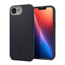 Spigen Apple iPhone 16e NANO POP szilikon telefonvédő (kameravédő, MagSafe) FEKETE