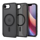 Spigen Apple iPhone 16e ultra hybrid mag műanyag telefonvédő (ütésállóság, légpárnás keret, magsafe) fekete