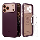 Spigen Apple iPhone 17 Pro Max nano pop szilikon telefonvédő (kameravédő, magsafe) burgundy