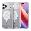 Spigen Apple iPhone 17 Pro Max ultra hybrid mag műanyag telefonvédő (ütésállóság, légpárnás keret, magsafe) ezüst