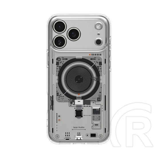 Spigen Apple iPhone 17 Pro Max ultra hybrid mag neo one műanyag védő (ütésállóság, légpárnás keret, magsafe) átlátszó