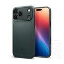 Spigen Apple iPhone 17 Pro thin fit magsafe műanyag telefonvédő (matt, ultravékony, kameravédő, magsafe) sötétzöld