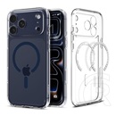 Spigen Apple iPhone 17 Pro ultra hybrid mag műanyag telefonvédő (ütésállóság, légpárnás keret, magsafe) sötétkék