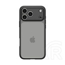 Spigen Apple iPhone 17 Pro ultra hybrid műanyag telefonvédő (ütésállóság, légpárnás keret) átlátszó/fekete