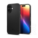 Spigen Apple iPhone 17 thin fit magsafe műanyag telefonvédő (matt, ultravékony, kameravédő, magsafe) fekete