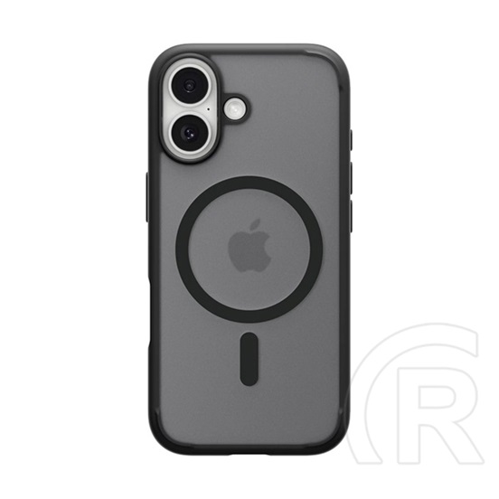 Spigen Apple iPhone 17 ultra hybrid mag műanyag telefonvédő (ütésállóság, légpárnás keret, matt, magsafe) fekete