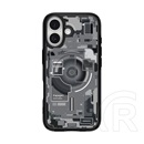 Spigen Apple iPhone 17 ultra hybrid zero one műanyag telefonvédő (ütésállóság, légpárnás keret, magsafe) fekete