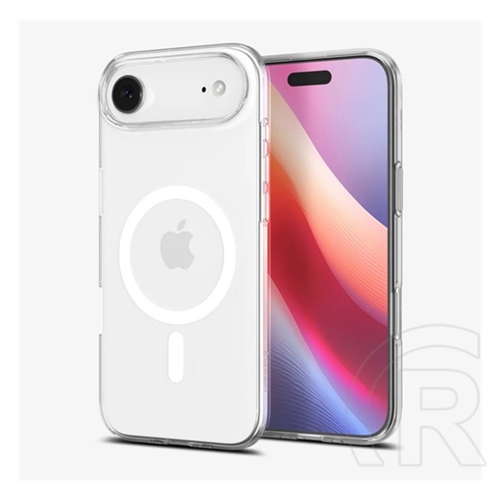Spigen Apple iPhone Air liquid crystal magsafe szilikon telefonvédő (ütésállóság, légpárnás sarok, magsafe) átlátszó