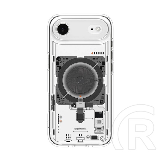 Spigen Apple iPhone Air ultra hybrid mag neo one műanyag telefonvédő (ütésállóság, légpárnás keret, magsafe) átlátszó