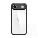 Spigen Apple iPhone Air ultra hybrid műanyag telefonvédő (ütésállóság, légpárnás keret) átlátszó/fekete