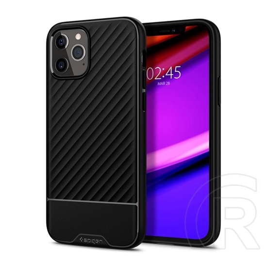 Spigen Core Armor Apple iPhone 12 Pro Max Matte Black tok (fekete)