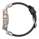 Spigen DuraPro Armor PU pótszíj (egyedi méret, nagy, bőrhatású, állítható, fém csat, fekete)