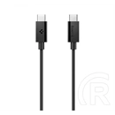 Spigen Essential EB6020CC adatkábel (fekete, Type-C - Type-C, 60W, PD gyorstöltő, 200cm)