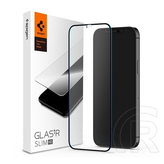 Spigen Glass FC Apple iPhone 12 Pro Tempered kijelzővédő fólia