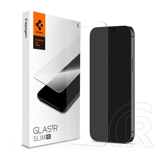 Spigen "Glas.tR HD" Apple iPhone 12 Pro Max Tempered kijelzővédő fólia