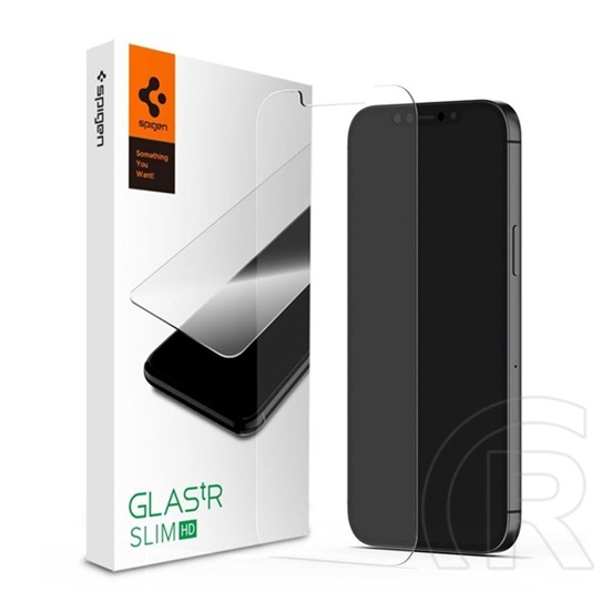 Spigen "Glas.tR HD" Apple iPhone 12 Pro Tempered kijelzővédő fólia