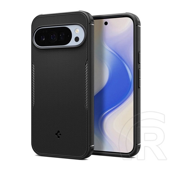 Spigen Google Pixel 10 Pro XL core armor mag szilikon védő (ütésállóság, kameravédő, érdes felület, magsafe) fekete